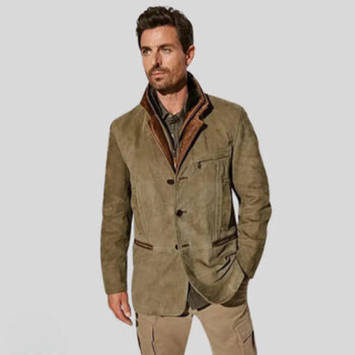 Lucas - Vintage Autumn Jacket For Men