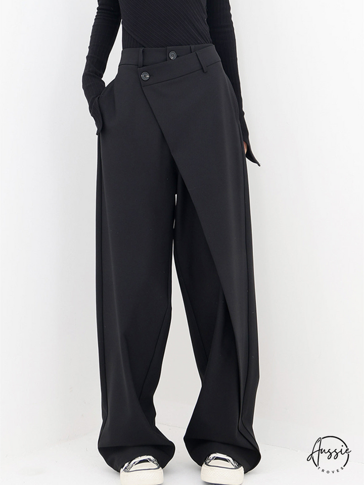 Urban Chic - Asymmetrical Baggy Pants