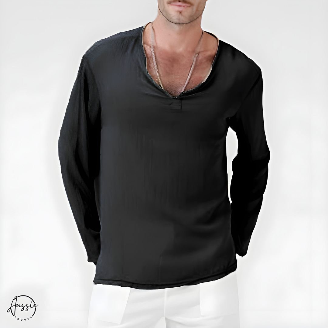 Solano | Men’s Relaxed Fit Linen Shirt