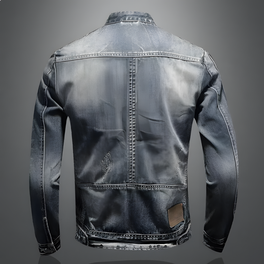 Alexo™ | Retro Denim Jacket for Men