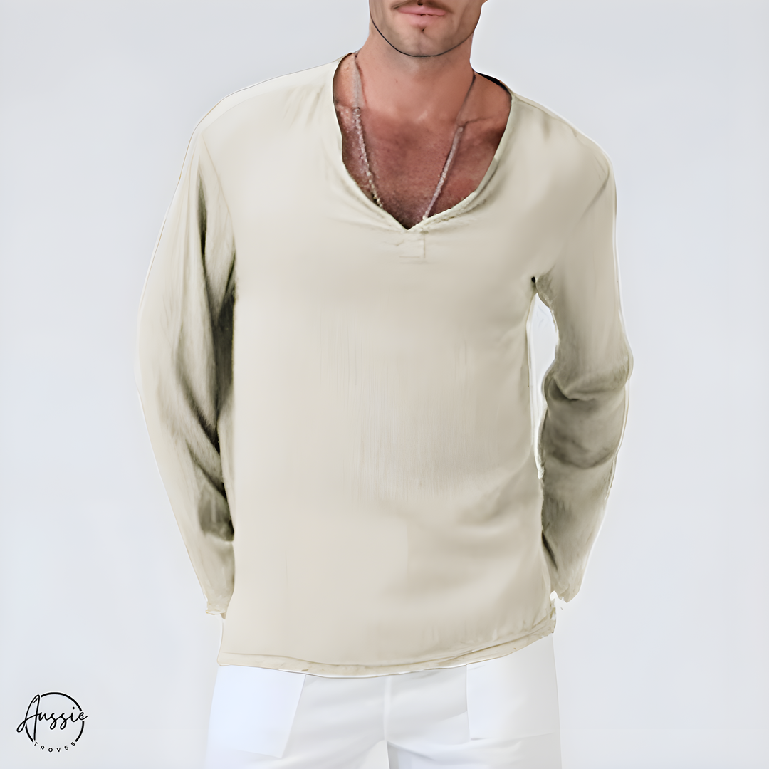 Solano | Men’s Relaxed Fit Linen Shirt