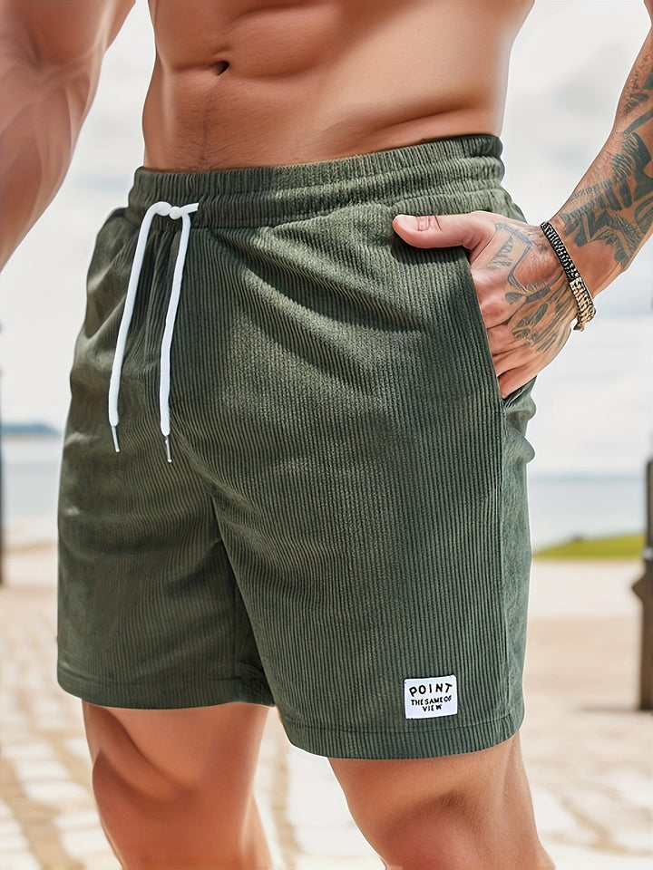 Andreas | Handcrafted Striped Shorts