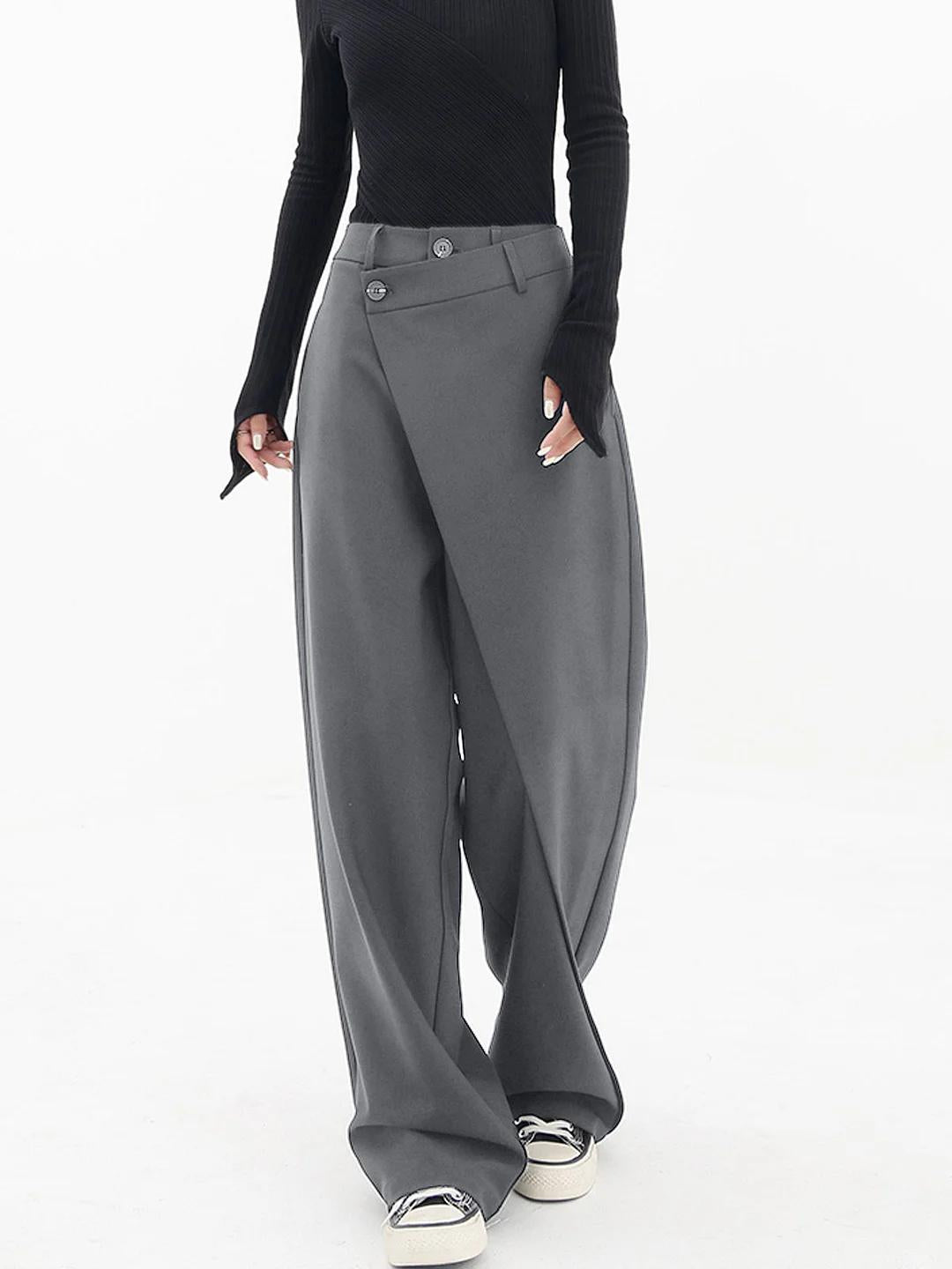 ANNA - Asymmetrical Baggy Pants