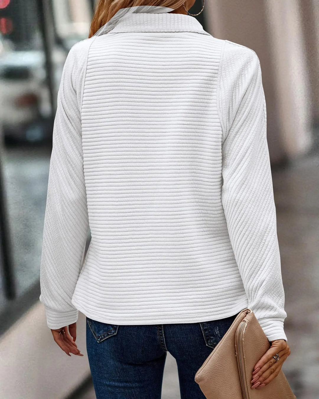 Laura| Elegant Sweater with V-Neck for Women