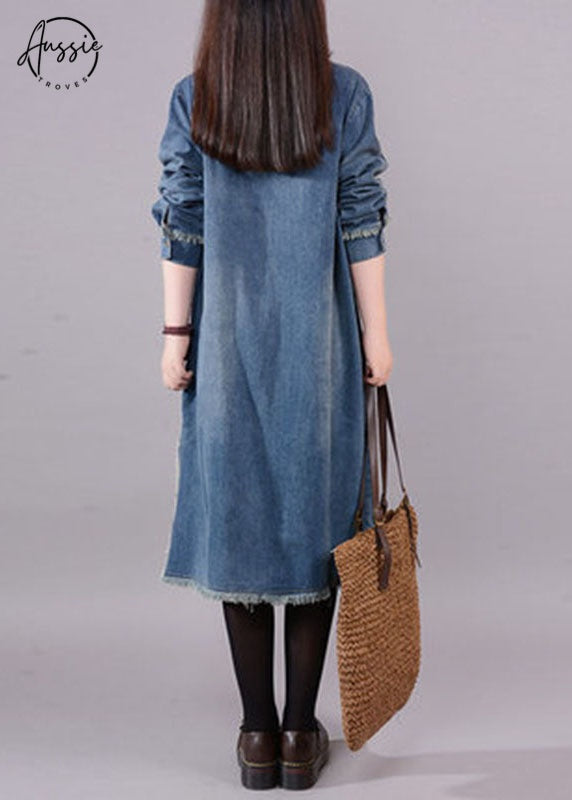 Artisan Blue Denim Dress