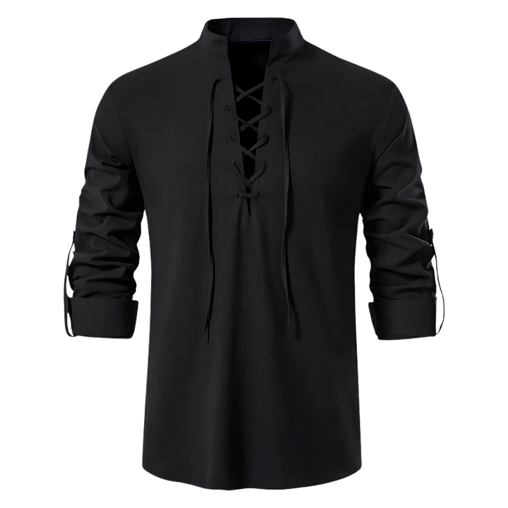 Ashton™ | Lace-Up Casual Shirt