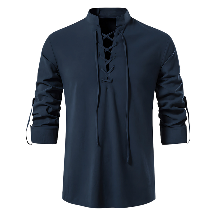 Ashton™ | Lace-Up Casual Shirt