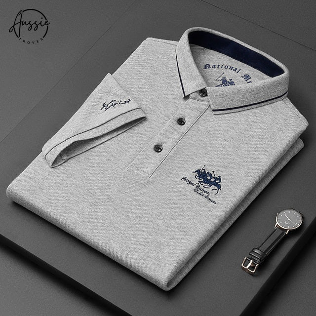 Henry| Men’s Luxe Polo Shirt