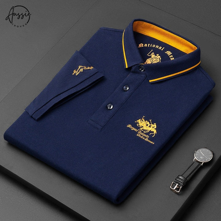 Henry| Men’s Luxe Polo Shirt