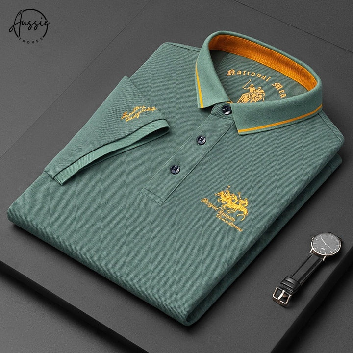 Henry| Men’s Luxe Polo Shirt