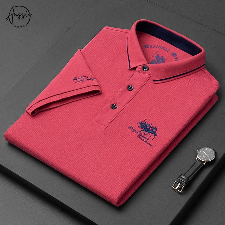 Henry| Men’s Luxe Polo Shirt