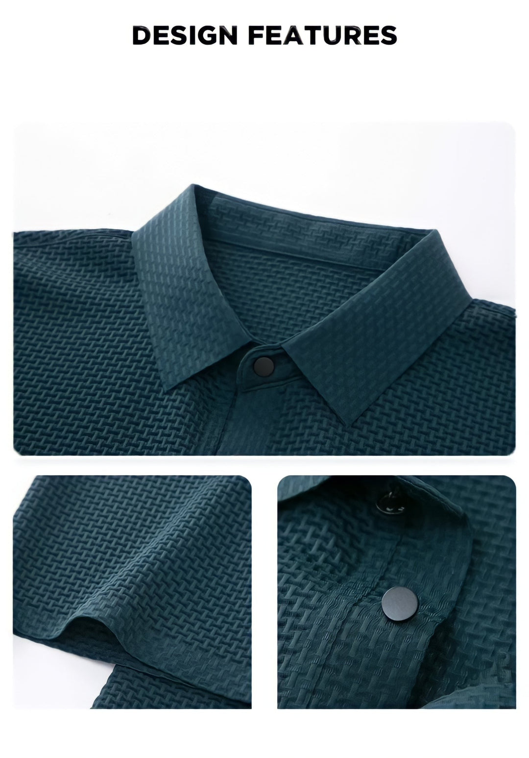 Textured Slim Fit Polo Shirt