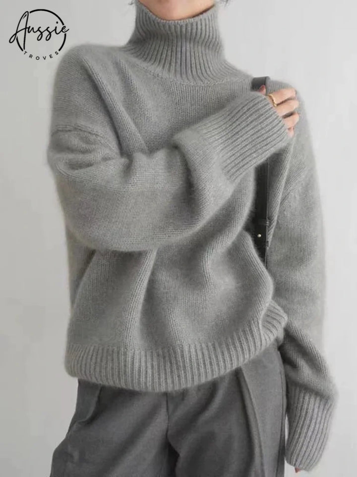 Linette | Cashmere Turtleneck Sweater