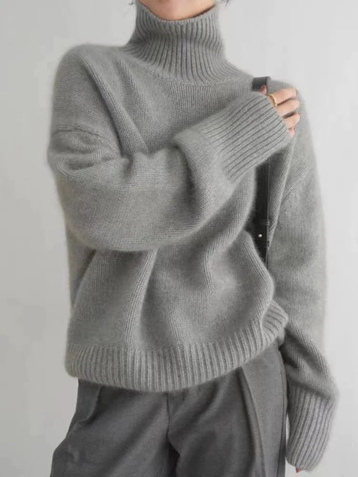 LINETTE - CASHMERE TURTLENECK SWEATER