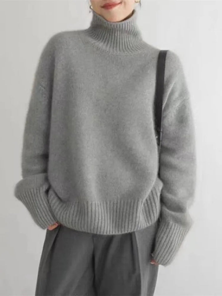 LINETTE - CASHMERE TURTLENECK SWEATER