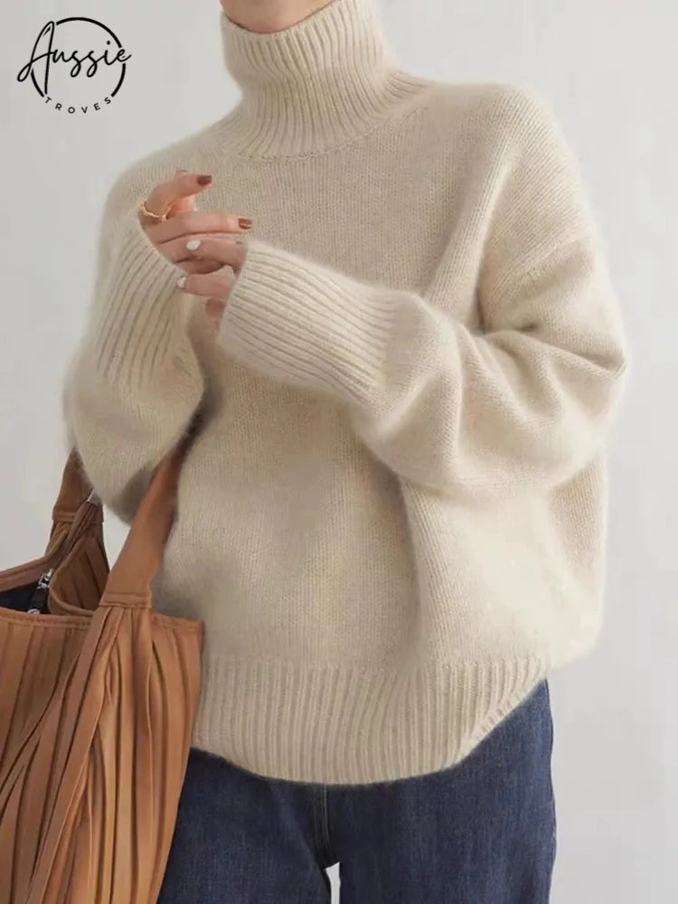 Linette | Cashmere Turtleneck Sweater