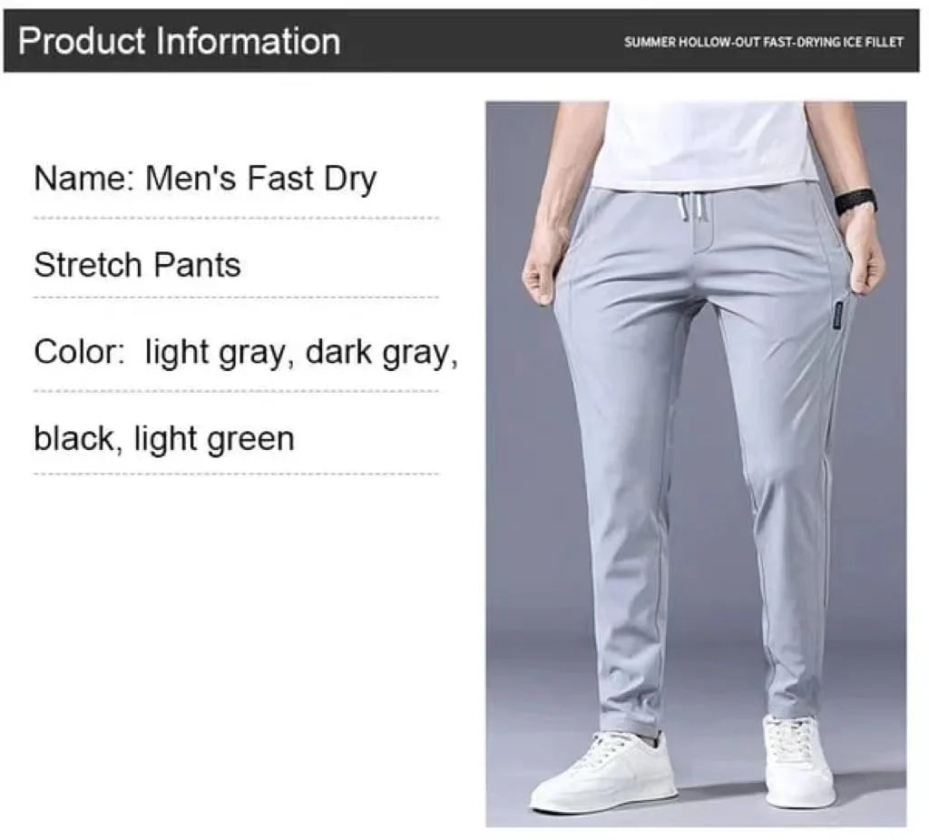 2024 New Models Quick-Drying Stretch Pants