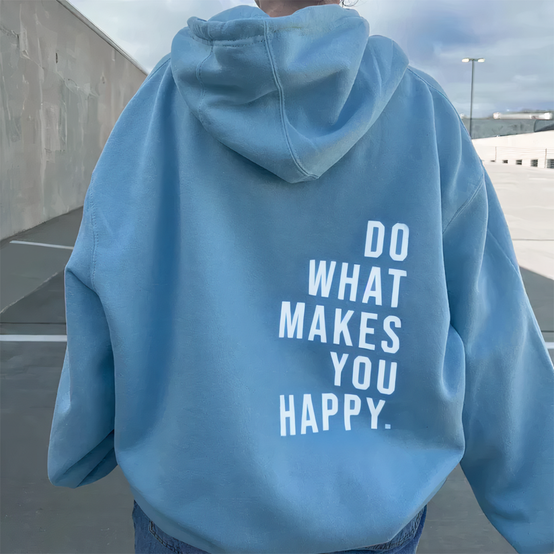 Happy - Stylish Hoodie