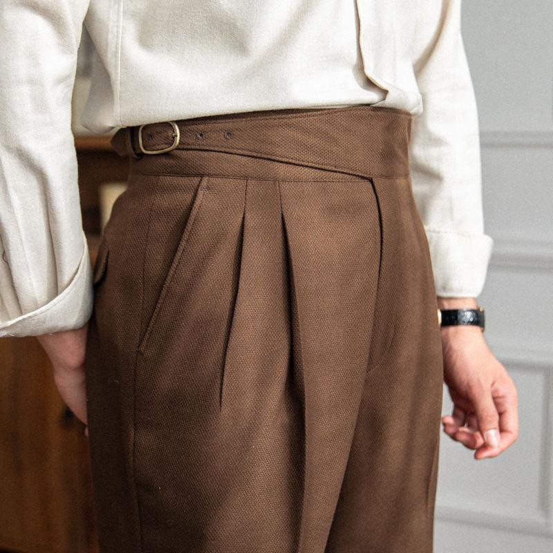 Alpina Pleated Trousers