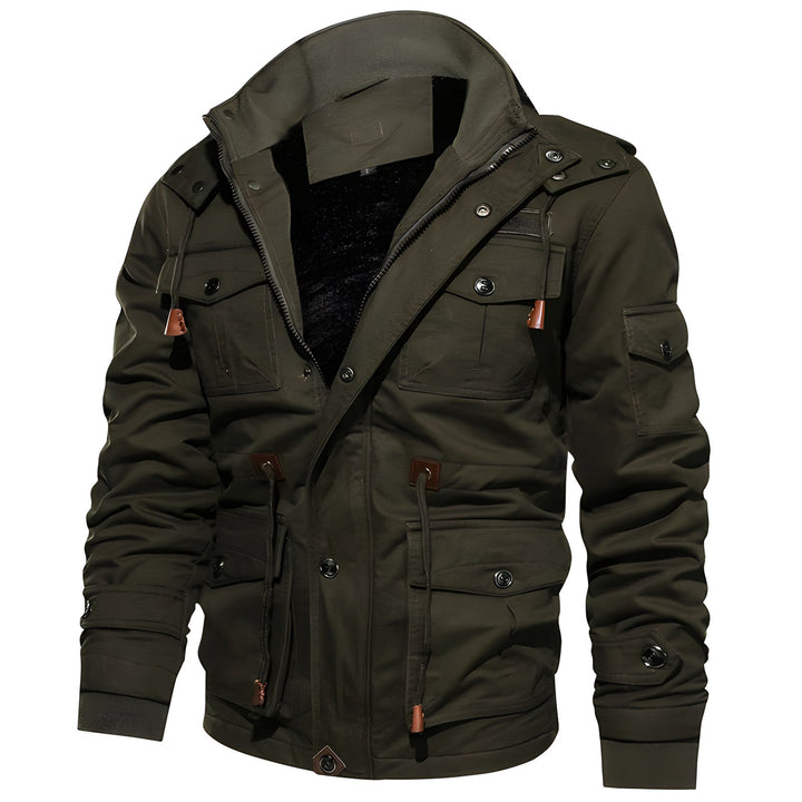 Neville - Military Jacket with Multiple Pockets