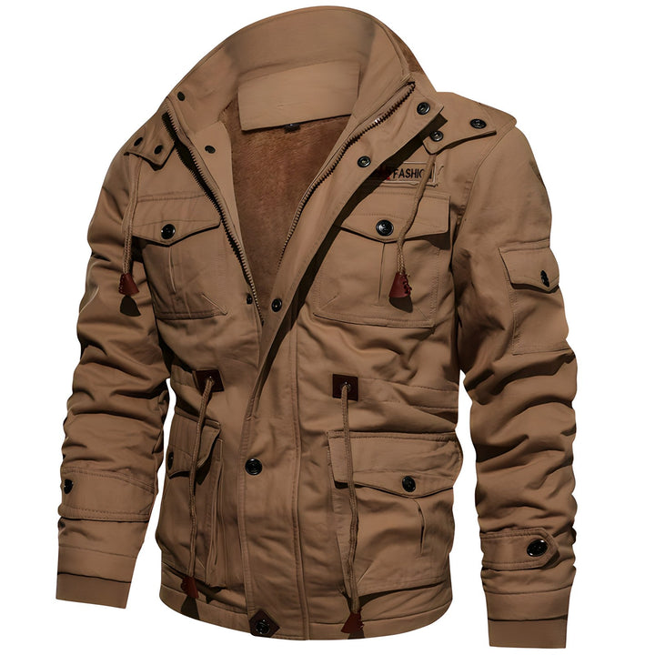 Neville - Military Jacket with Multiple Pockets