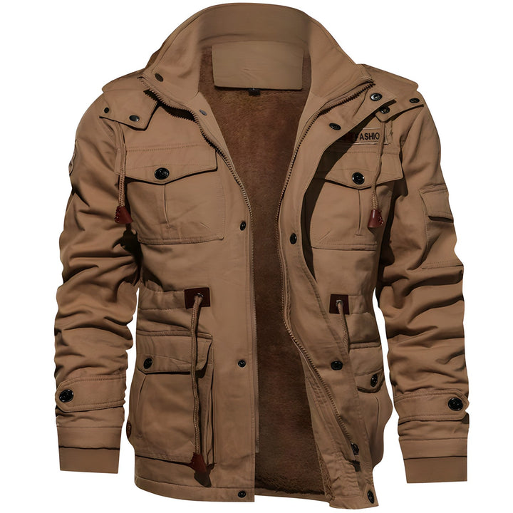 Neville - Military Jacket with Multiple Pockets