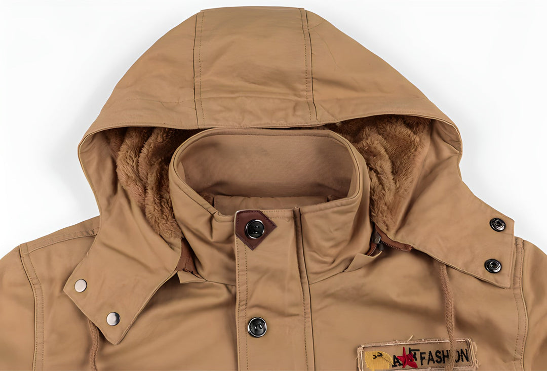 Neville - Military Jacket with Multiple Pockets