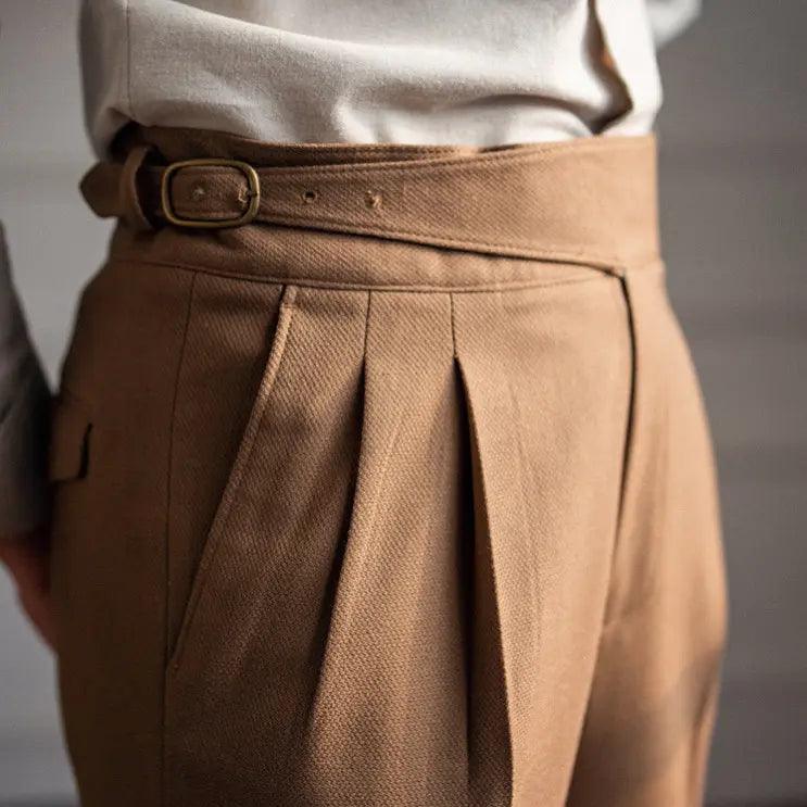 Alpina Pleated Trousers