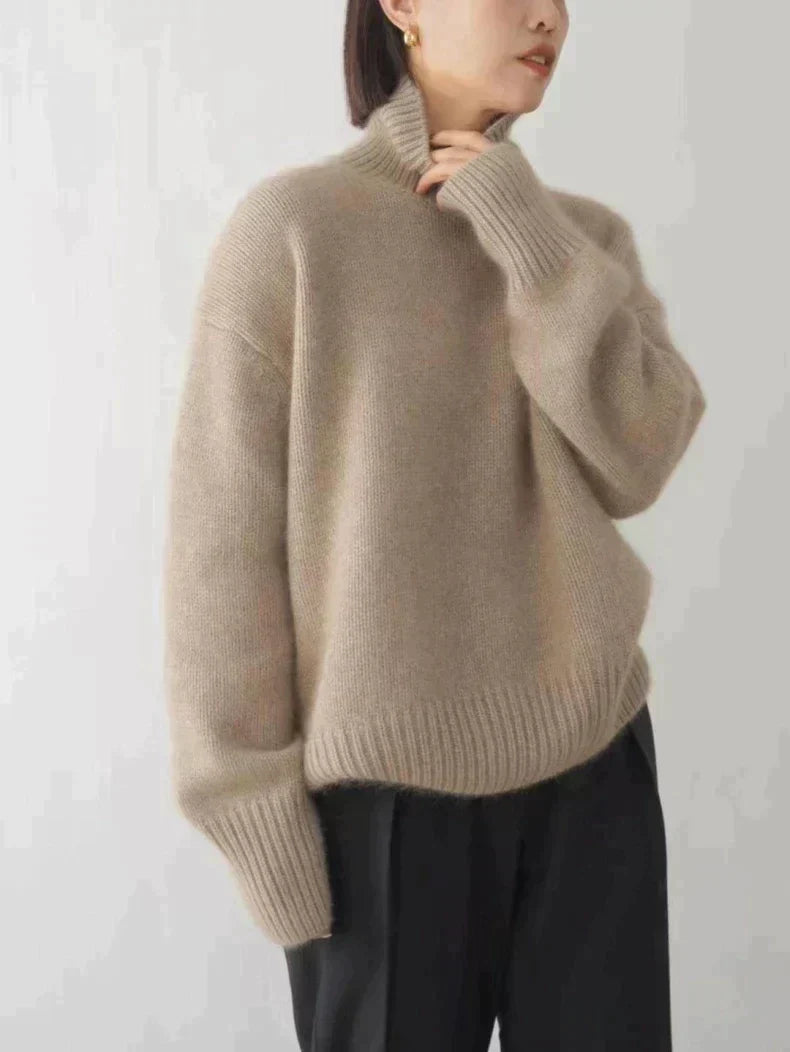 LINETTE - CASHMERE TURTLENECK SWEATER