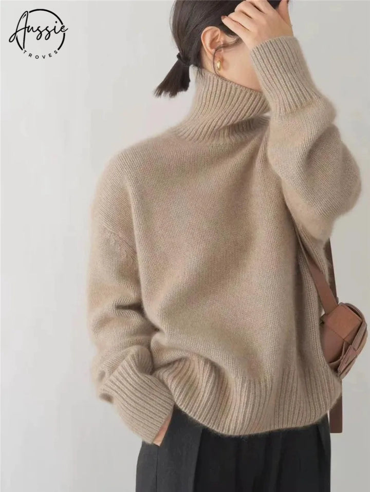 Linette | Cashmere Turtleneck Sweater