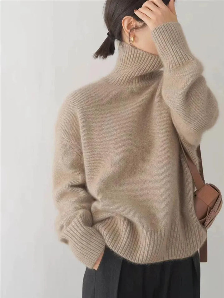 LINETTE - CASHMERE TURTLENECK SWEATER