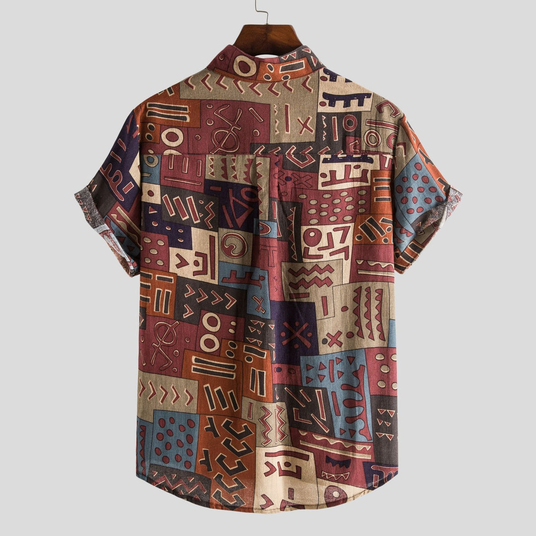 Luca | Summer Print Shirt