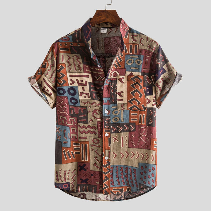 Luca | Summer Print Shirt