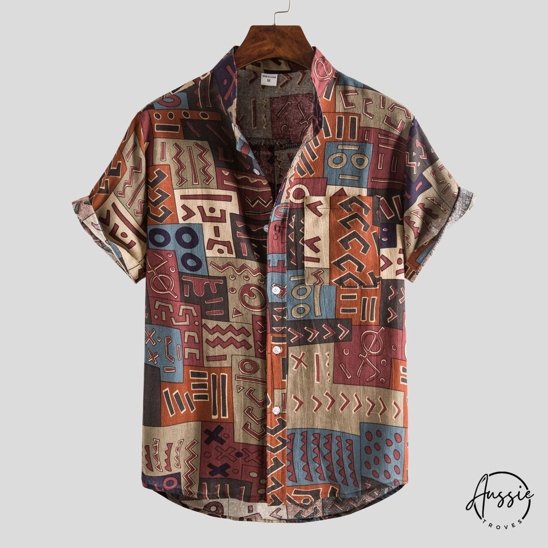 Luca | Summer Print Shirt