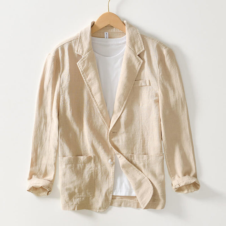 Leonard | Linen Blazer