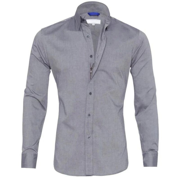 Lionel™ | Wrinkle-Free Zip-Up Shirt