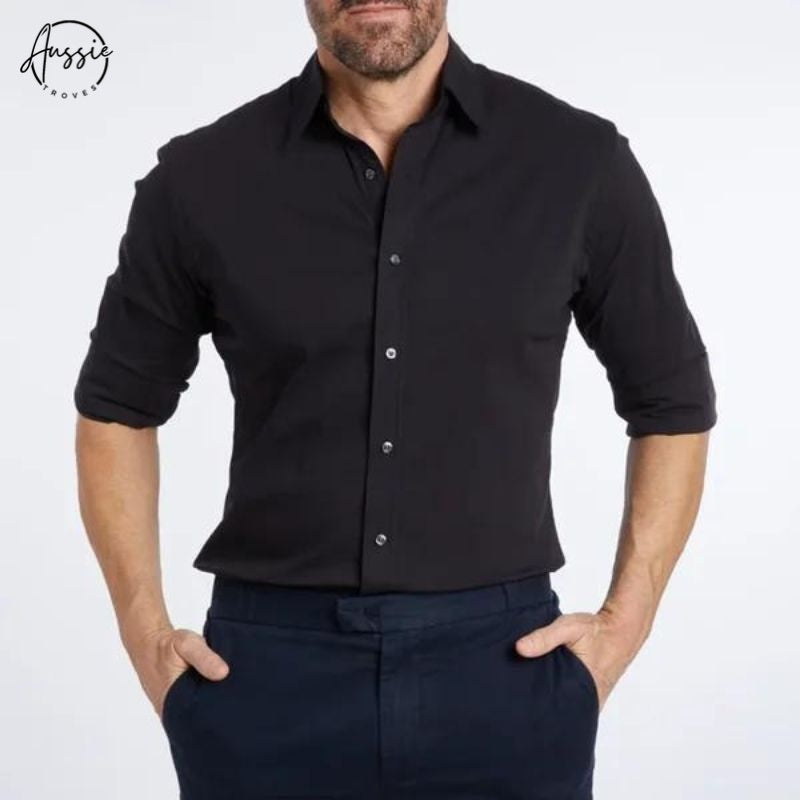 Executive | Wrinkle-Free Zip-Up Shirt