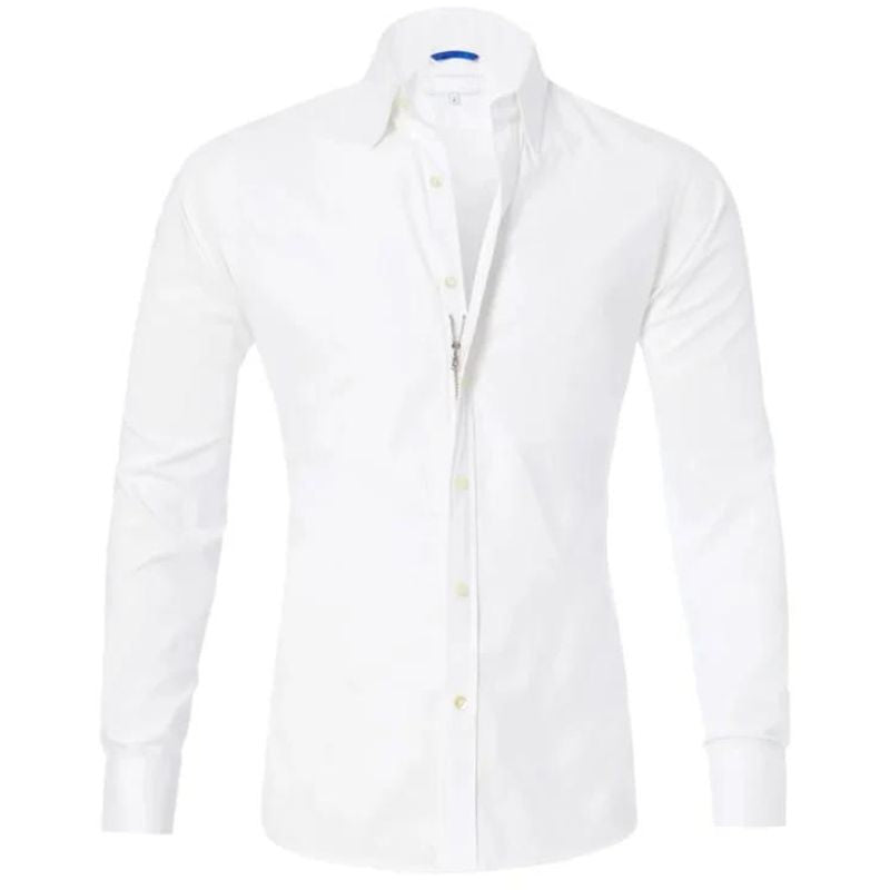 Lionel™ | Wrinkle-Free Zip-Up Shirt