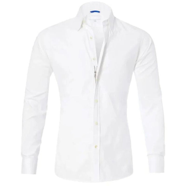 Lionel™ | Wrinkle-Free Zip-Up Shirt