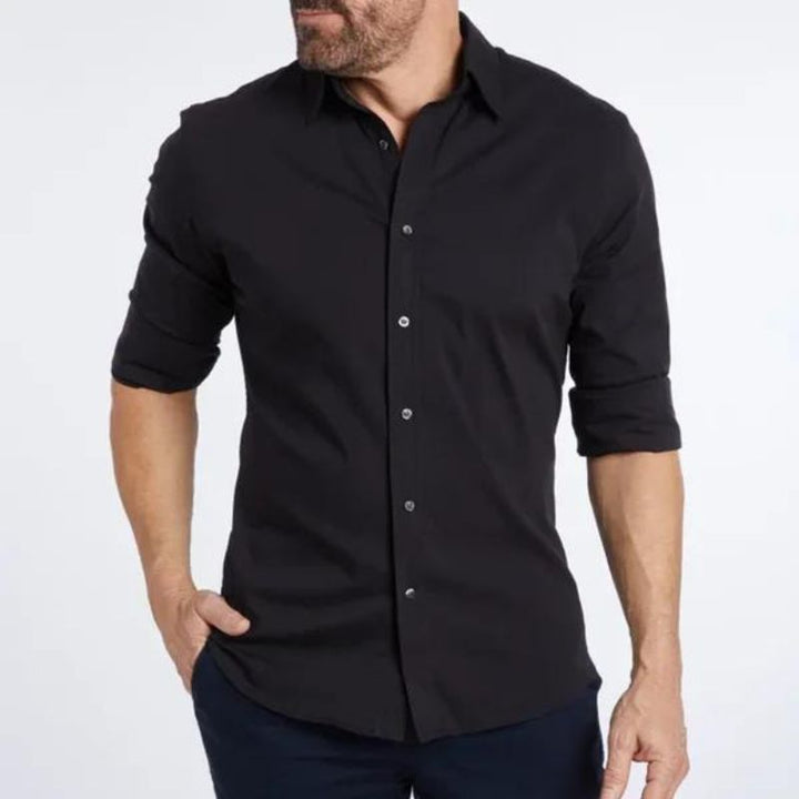 Lionel™ | Wrinkle-Free Zip-Up Shirt