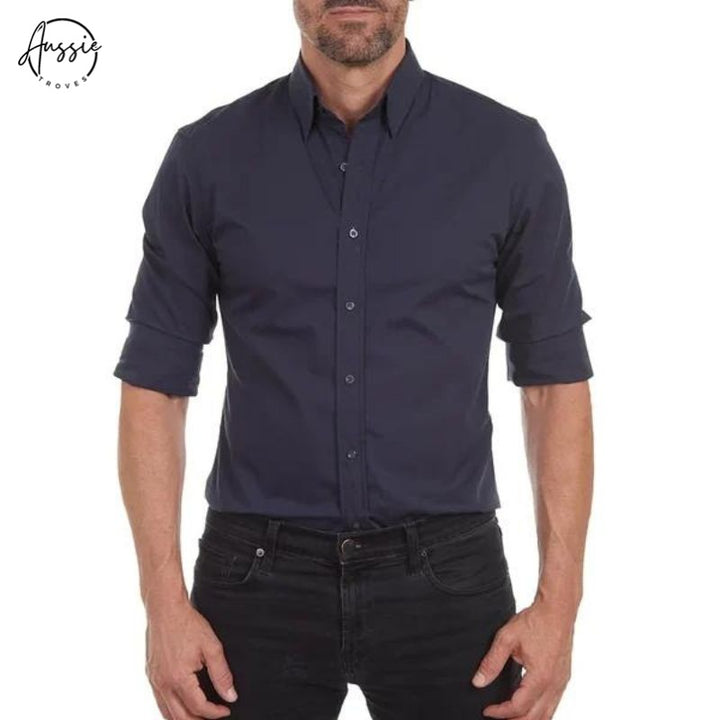 Executive | Wrinkle-Free Zip-Up Shirt