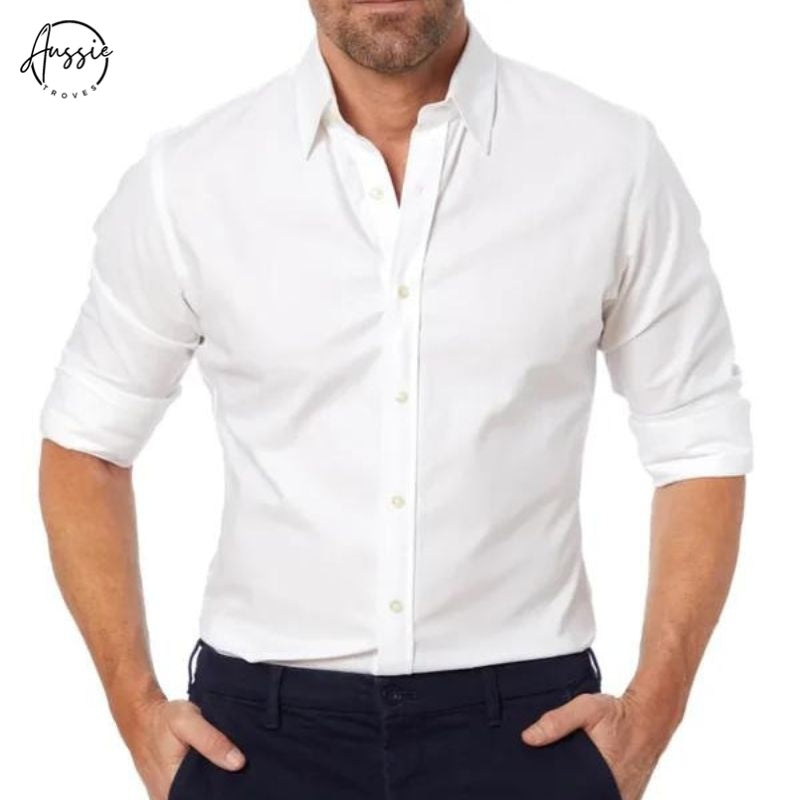 Executive | Wrinkle-Free Zip-Up Shirt