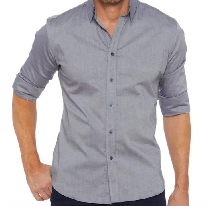 Lionel™ | Wrinkle-Free Zip-Up Shirt