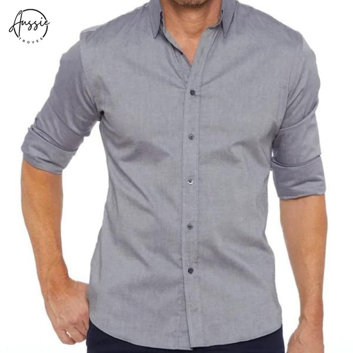 Executive | Wrinkle-Free Zip-Up Shirt