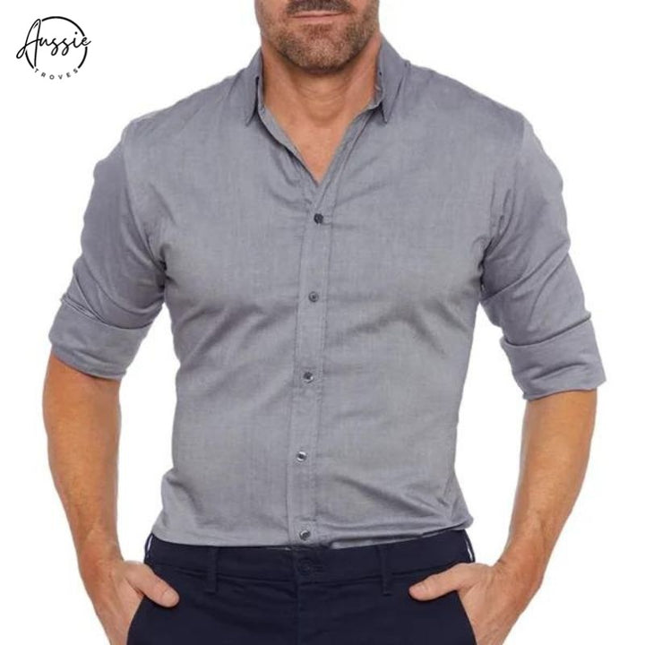 Executive | Wrinkle-Free Zip-Up Shirt