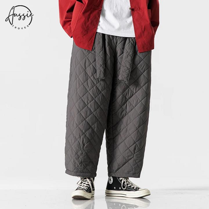 Quilted Soft Puffer Sweatpants