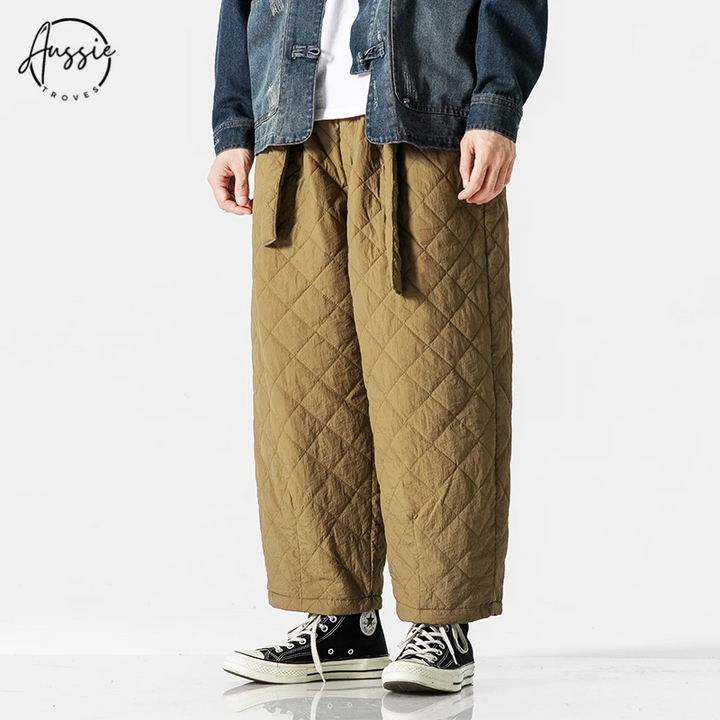 Quilted Soft Puffer Sweatpants