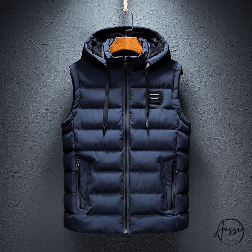 ArcticNest™ | Hooded Vest for Men