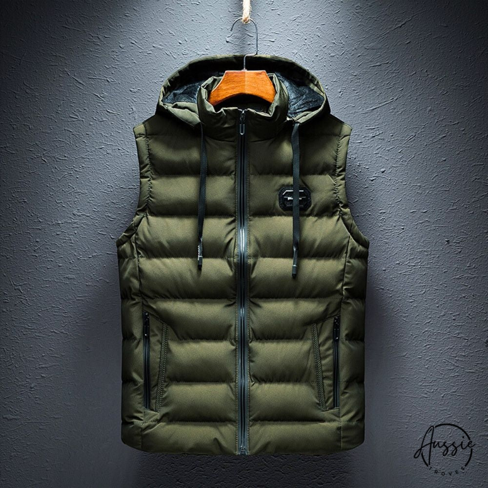 ArcticNest™ | Hooded Vest for Men