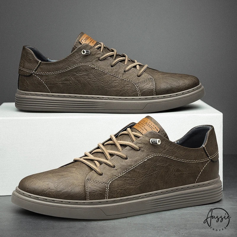 Elliot | Leather Oxford Sneakers